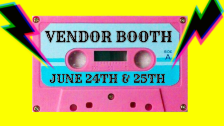 10x10 Vendor Booth for OKC's Pop Culture Con ( June 24th & 25th, 2023 )